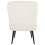 Beliani Armchair VOSS Boucle White 5
