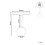 Beliani Side Table EUCLA Metal White 3