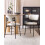 Beliani Set of 2 Dining Chairs CASEY Fabric Light Beige 3