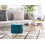 Beliani Storage Pouffe ELGIN Velvet Teal 2