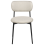 Beliani Set of 2 Dining Chairs CASEY Fabric Light Beige 6