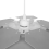 Beliani Pendant Lamp SEGRE S Grey 5