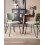 Beliani Set of 2 Dining Chairs NELKO Boucle Light Green 5