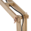 Beliani Desk Lamp SALADO Adjustable Wood Copper 5