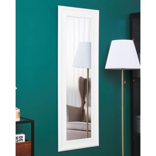 Beliani Wall Mirror LUNEL 51 cm 141 cm White 1