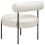 Beliani Armchair ALPHA Boucle White 6
