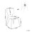 Beliani Set of 2 Dining Chairs NELKO Boucle Light Green 6