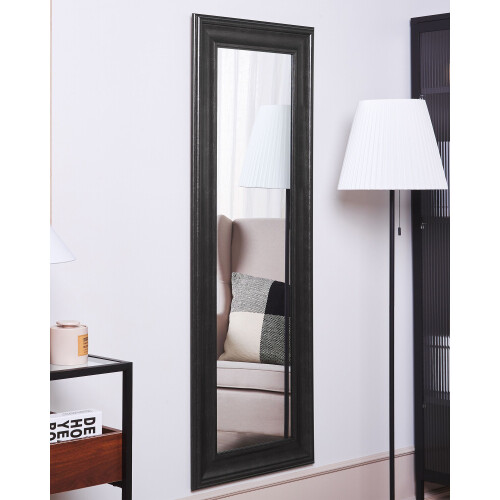 Beliani Wall Mirror LUNEL 51 cm 141 cm Black 1