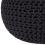Beliani Pouffe CONRAD Cotton Black 3