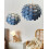 Beliani Pendant Lamp SEGRE S Blue 4