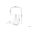 Beliani Table Lamp SANTEE Porcelain Black 3