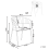 Beliani Set of 2 Dining Chairs MARIPOSA Boucle Grey 7