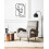 Beliani Armchair SVALOV Corduroy Grey 2