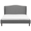 Beliani Bed Fabric COLMAR 180 x 200 cm (EU Super King) Grey 6