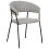 Beliani Set of 2 Dining Chairs MARIPOSA Boucle Grey 3