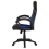 Beliani Office Chair FIGHTER Faux Leather Navy Blue 5