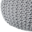 Beliani Pouffe CONRAD Cotton Light Grey 3