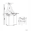 Beliani Dressing Table with Mirror and Stool AMOUR White 3