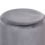 Beliani Pouffe BRIGITTE Velvet Grey 4