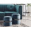 Beliani Set of 2 Storage Pouffes DORIS Velvet Blue 2