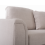 Beliani Corner Sofa 4 Seater OSLO Fabric Beige Left Hand 6