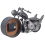 Beliani Clock BERNO Metal Black 3