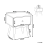 Beliani 1 Drawer Bedside Table ARVADA Light Brown 3