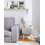 Beliani 1 Drawer Bedside Table ARVADA Light Brown 2
