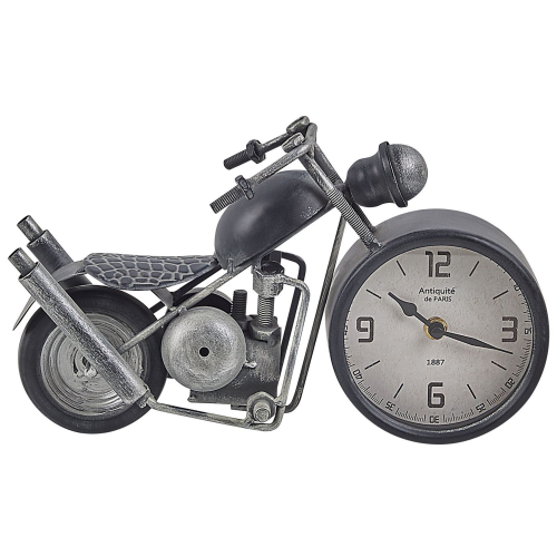 Beliani Clock BERNO Metal Black 1
