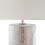 Beliani Table Lamp AIKEN Porcelain White 5
