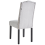 Beliani Set of 2 Dining Chairs SHIRLEY Fabric Grey 6