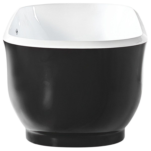 Beliani Freestanding Bathtub TESORO 1700 x 770 mm Black 2