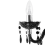 Beliani Chandelier KALANG Black 5