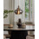 Beliani Pendant Lamp WILTZ Glass Light Grey 2