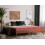 Beliani Bed without Headboard BERRIC 140 x 200 cm (EU Double) Dark Ash Wood 2