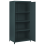 Beliani Storage Unit VARNA Metal Dark Grey 4