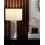 Beliani Table Lamp AIKEN Porcelain White 2