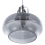 Beliani Pendant Lamp WILTZ Glass Light Grey 4