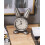 Beliani Clock THUSIS Metal Silver 2