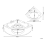 Beliani Corner Hot Tub with LED TOCOA 1900 x 1380 mm Black 4