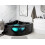 Beliani Corner Hot Tub with LED TOCOA 1900 x 1380 mm Black 3