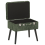 Beliani Storage Stool MALLARD Corduroy Dark Green 5