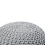 Beliani Pouffe CONRAD Cotton Light Grey 4