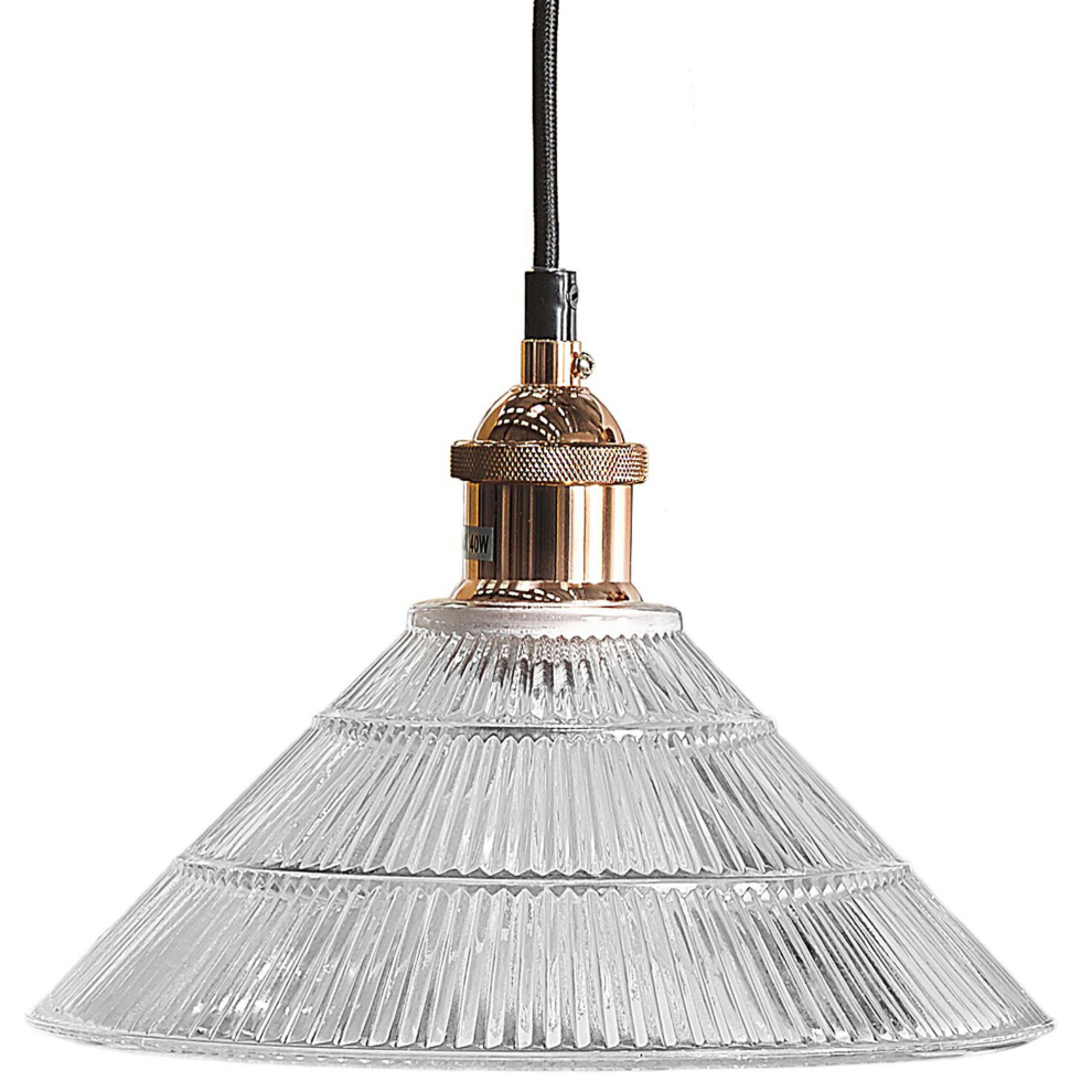 Pendant Lamp CURONE Glass Copper