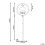 Beliani Floor Lamp SEVERN Metal Gold 3