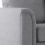 Beliani Corner Sofa 4 Seater OSLO Fabric Light Grey Left Hand 6