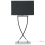 Beliani Table Lamp YASUNI Metal Black 4