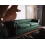 Beliani Sofa 3 Seater CHESTERFIELD Faux Leather Green 2