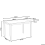 Beliani Extending Dining Table LOUISIANA Light Brown 120/160 cm 75 cm Wood 3