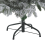 Beliani Artificial Snowy Christmas Tree FORAKER 120 cm White 3